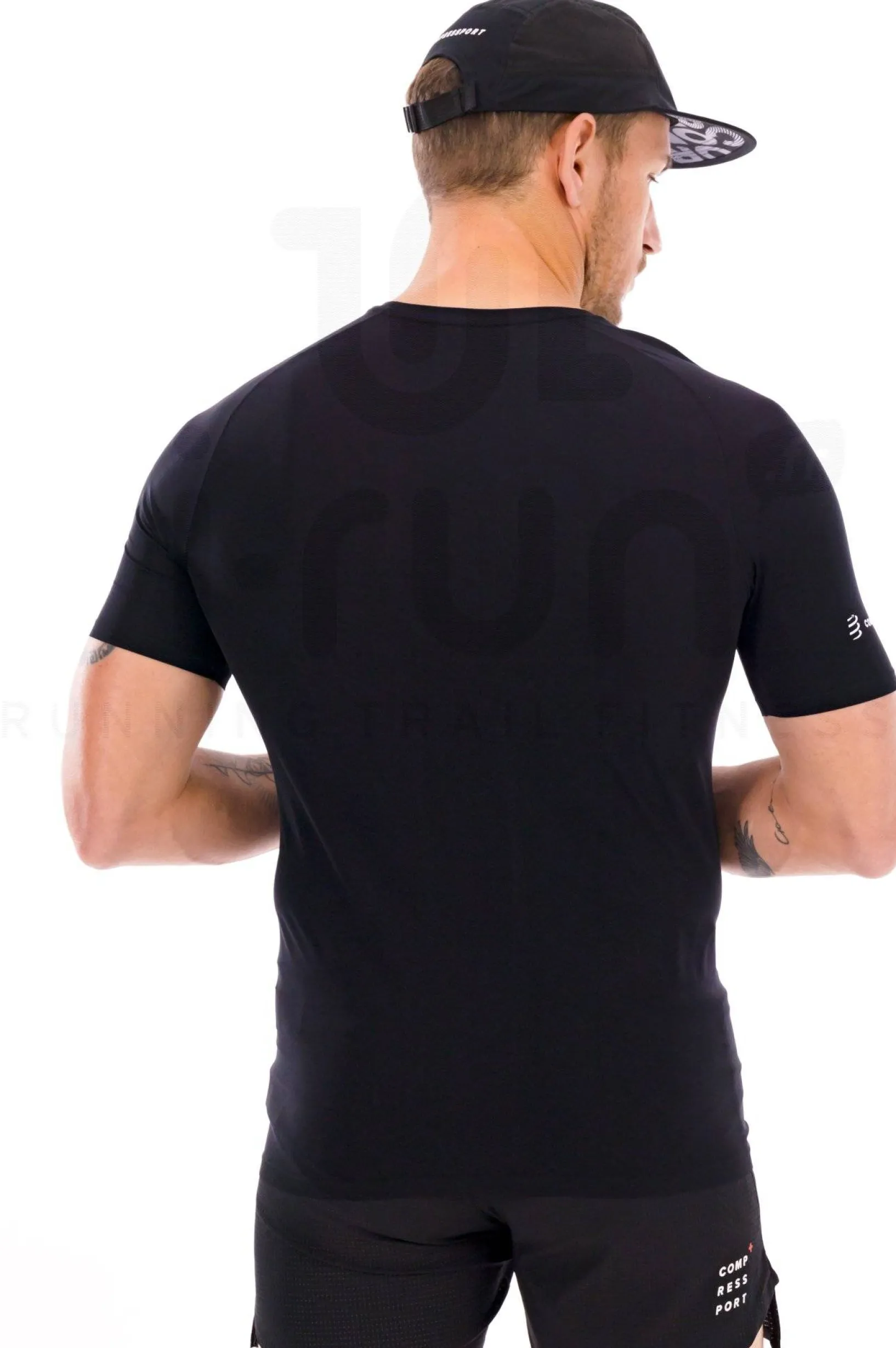 Homme Compressport Manches Courtes^Trail Racing