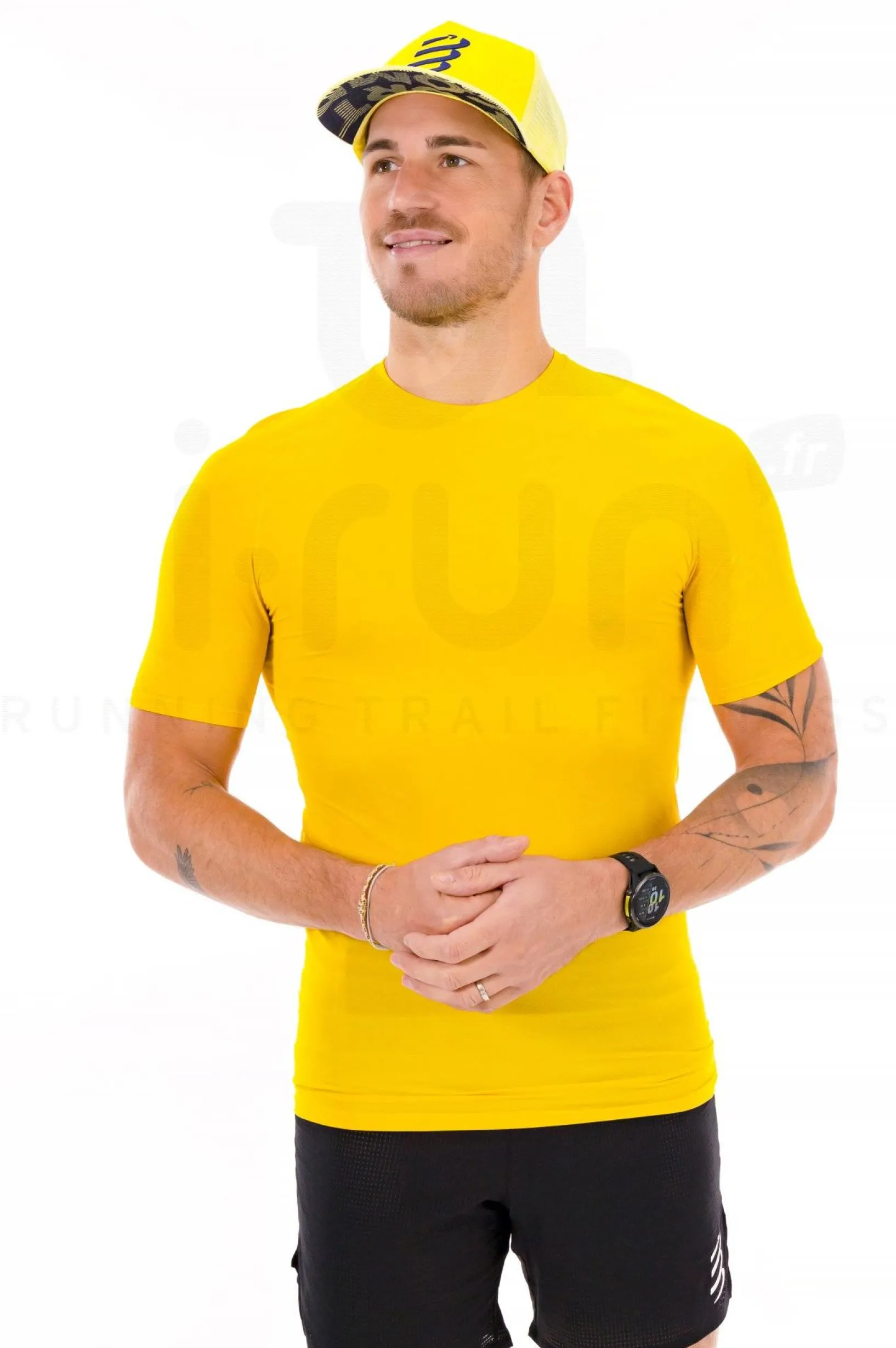 Homme Compressport Manches Courtes^Trail Racing