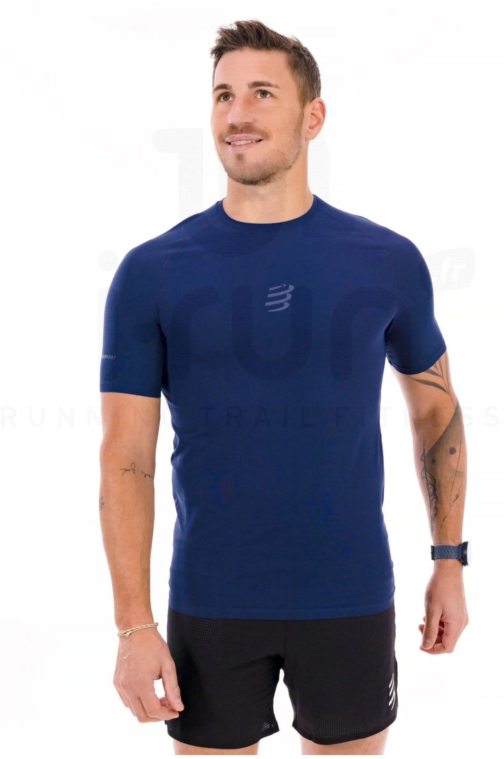 Homme Compressport Manches Courtes^Trail Racing