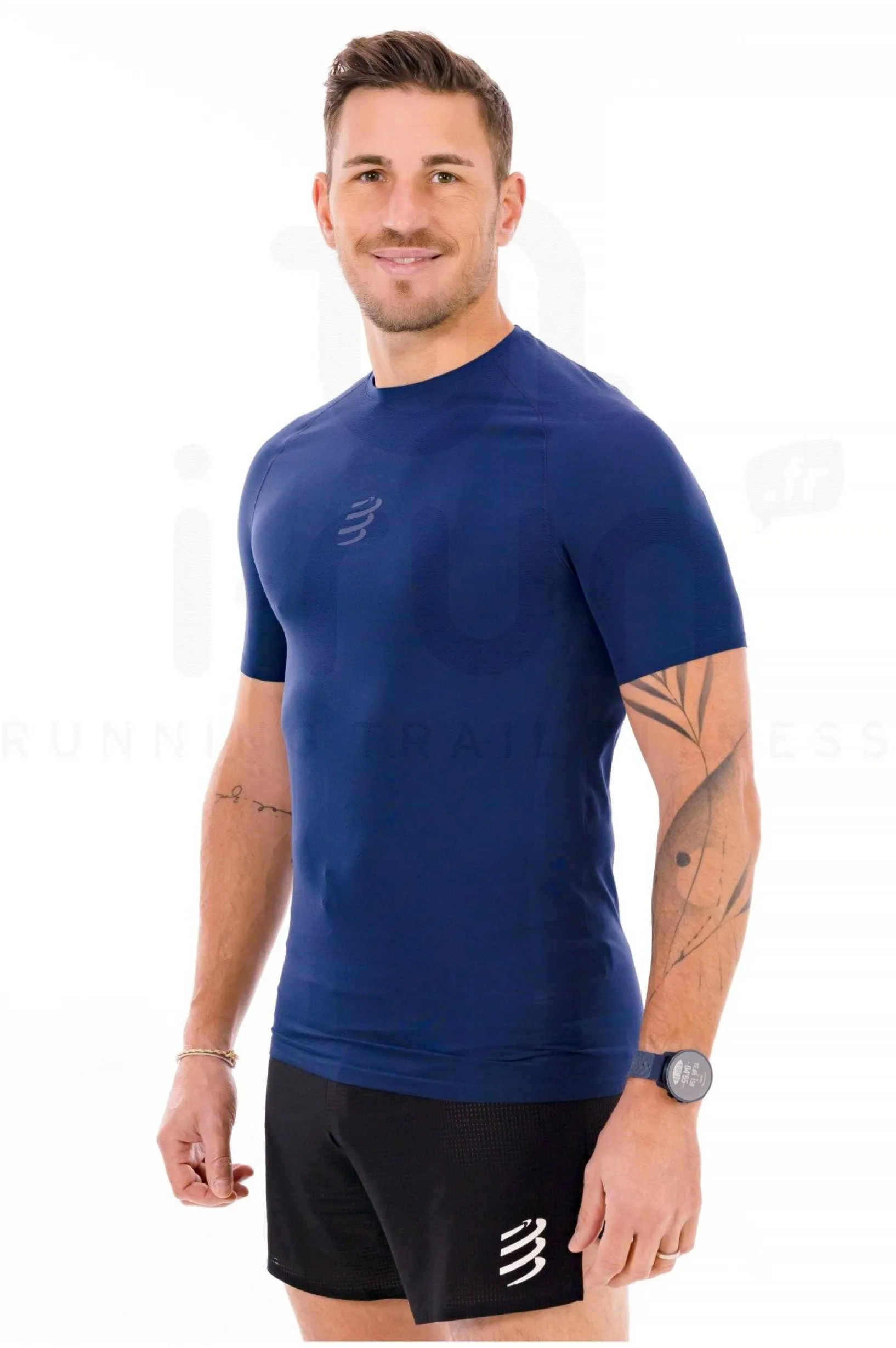 Homme Compressport Manches Courtes^Trail Racing