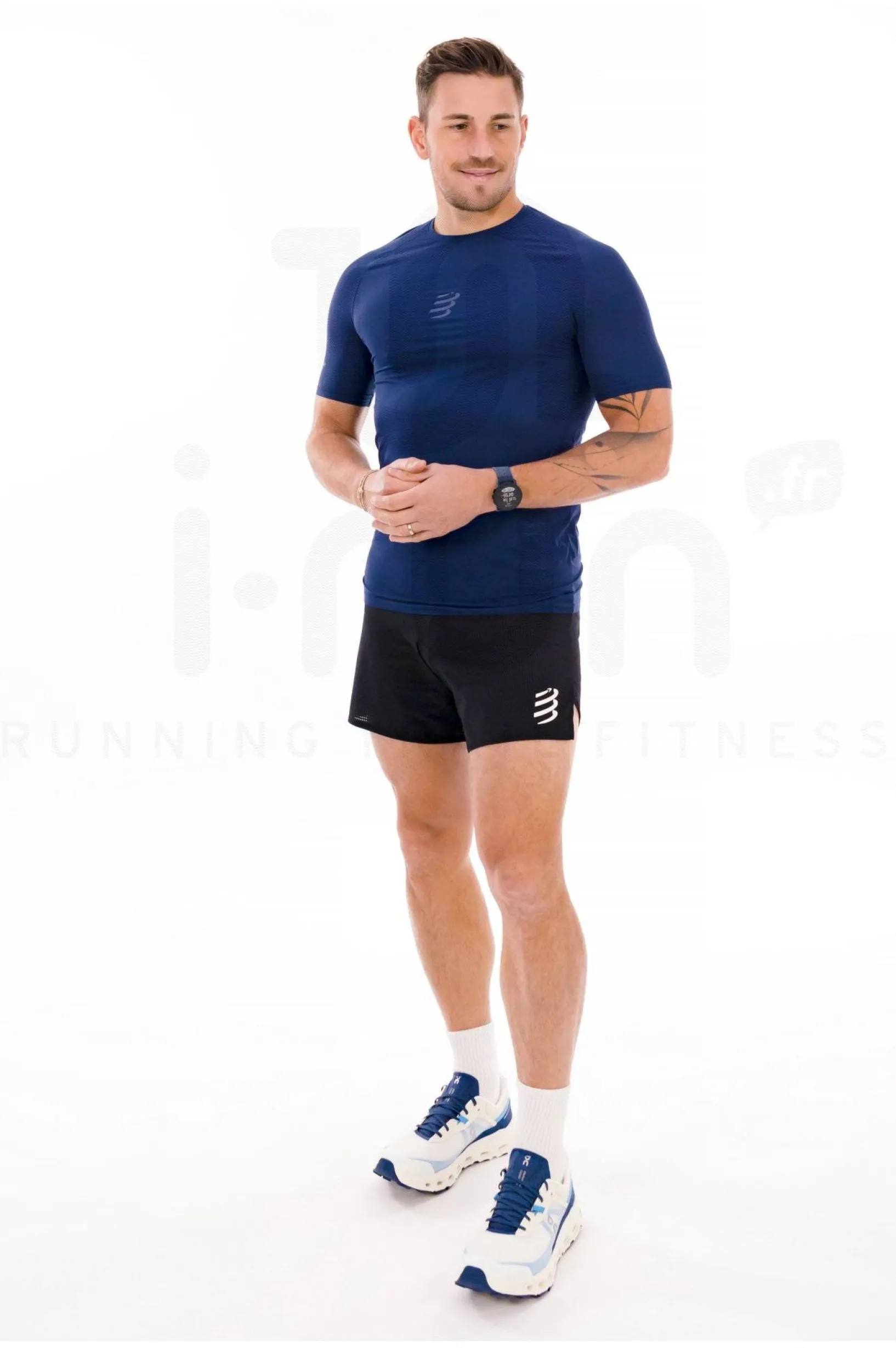 Homme Compressport Manches Courtes^Trail Racing