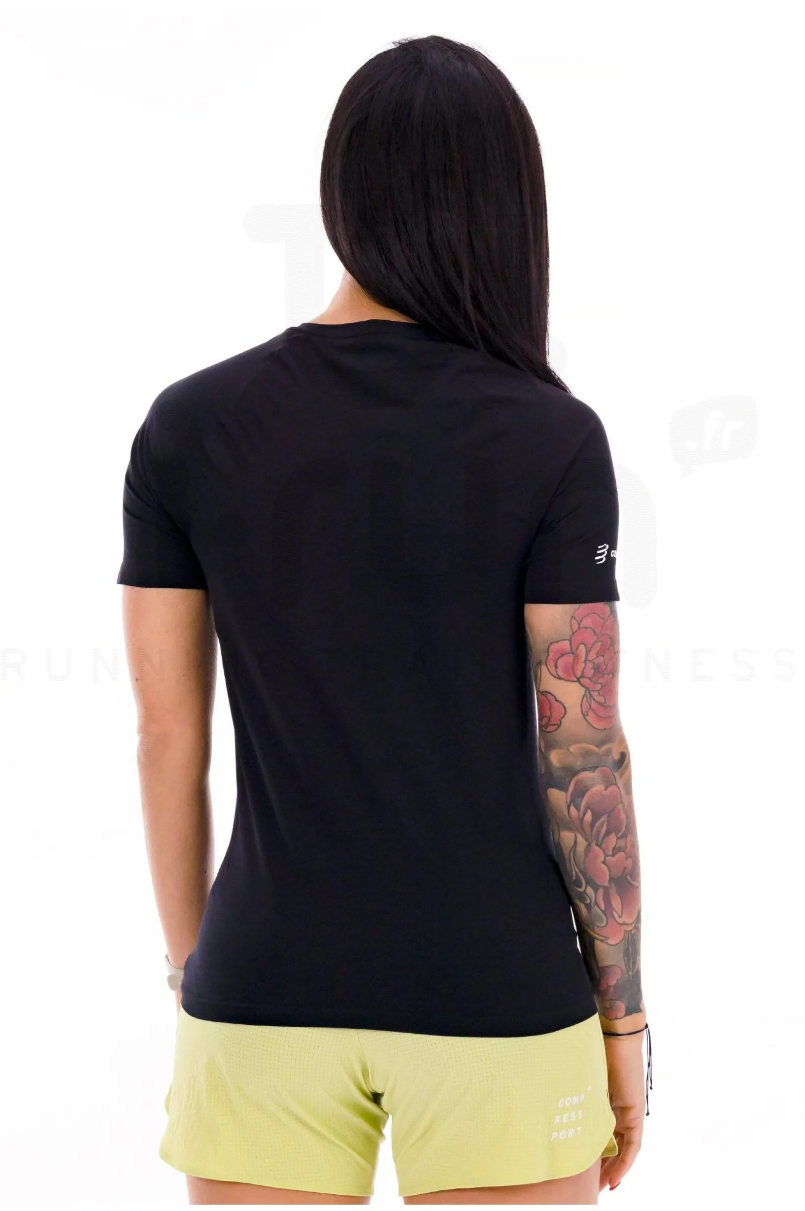Femme Compressport Manches Courtes^Trail Racing femme