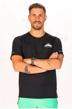 Homme Nike Manches Courtes^Trail Solar Chase M