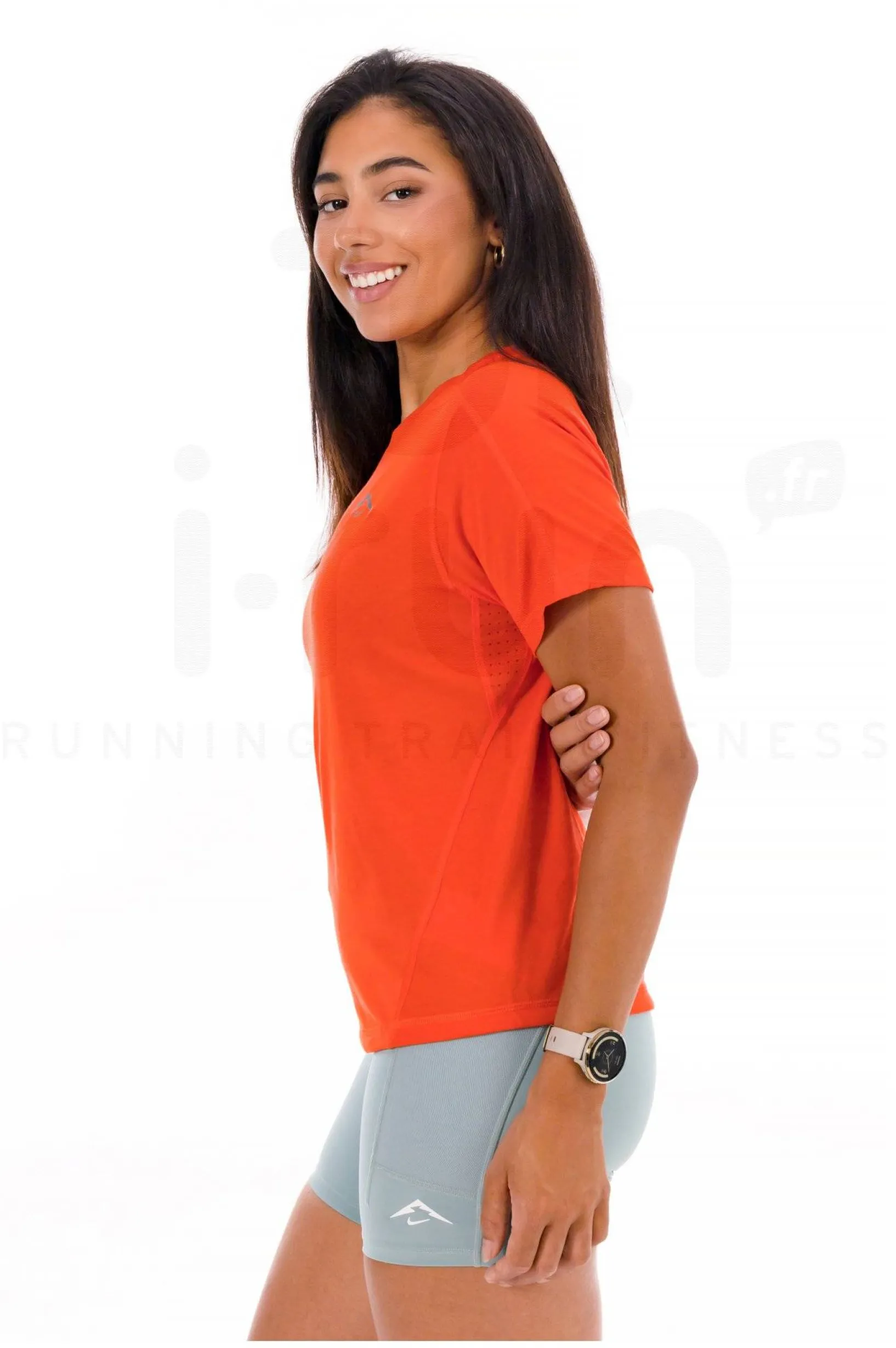 Femme Nike Manches Courtes^Trail UV femme