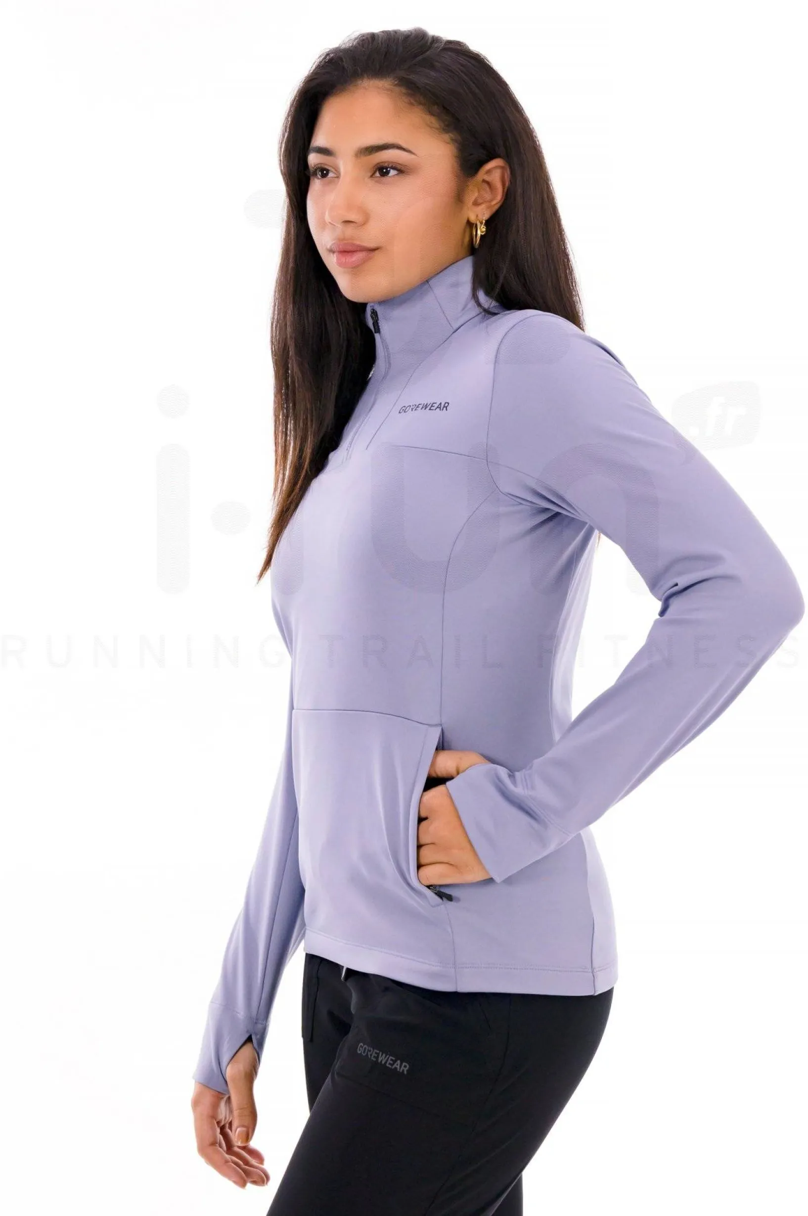 Femme Gorewear Manches Longues^Training Thermo 1/4 Zip femme