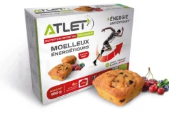 Atlet Barres^Étui de 4 Moelleux Énergétique - Fruits Rouges