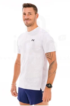 Homme Under Armour Manches Courtes^UA Tech Vent Jacquard