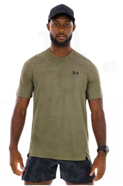 Homme Under Armour Manches Courtes^UA Tech Vent Jacquard