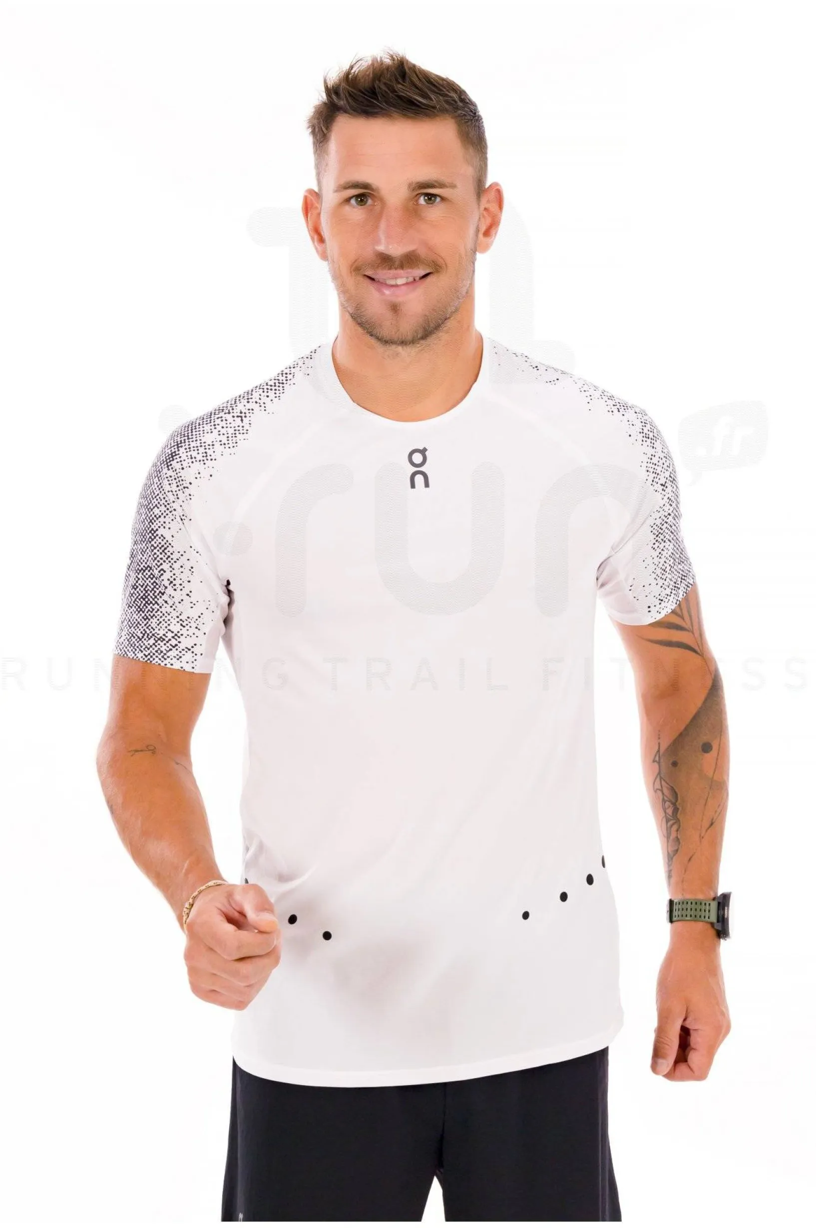 Homme On-Running Manches Courtes^Ultra