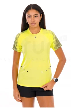 Femme On-Running Manches Courtes^Ultra-T femme