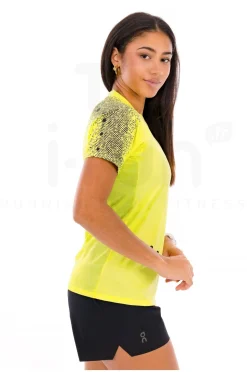 Femme On-Running Manches Courtes^Ultra-T femme