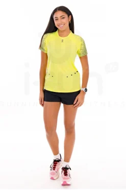 Femme On-Running Manches Courtes^Ultra-T femme