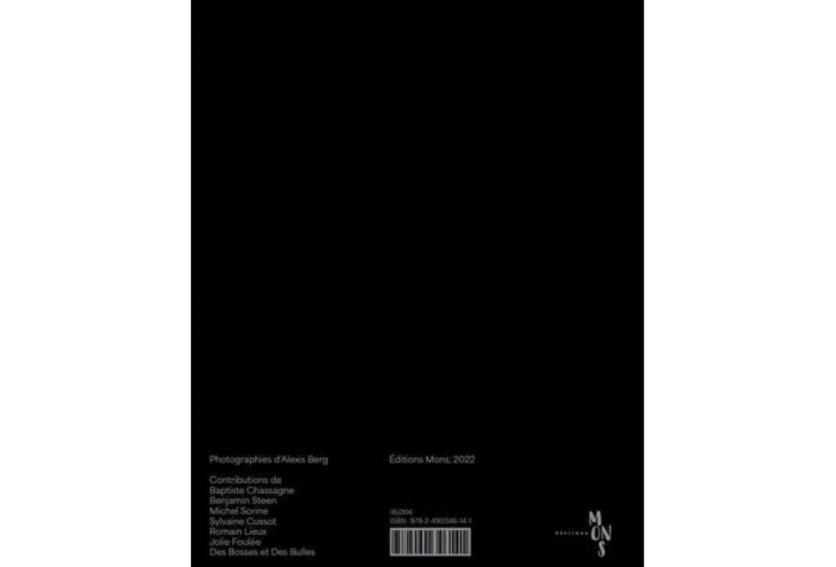 Éditions Mons Livres^Une nuit - Au coeur de la SaintéLyon