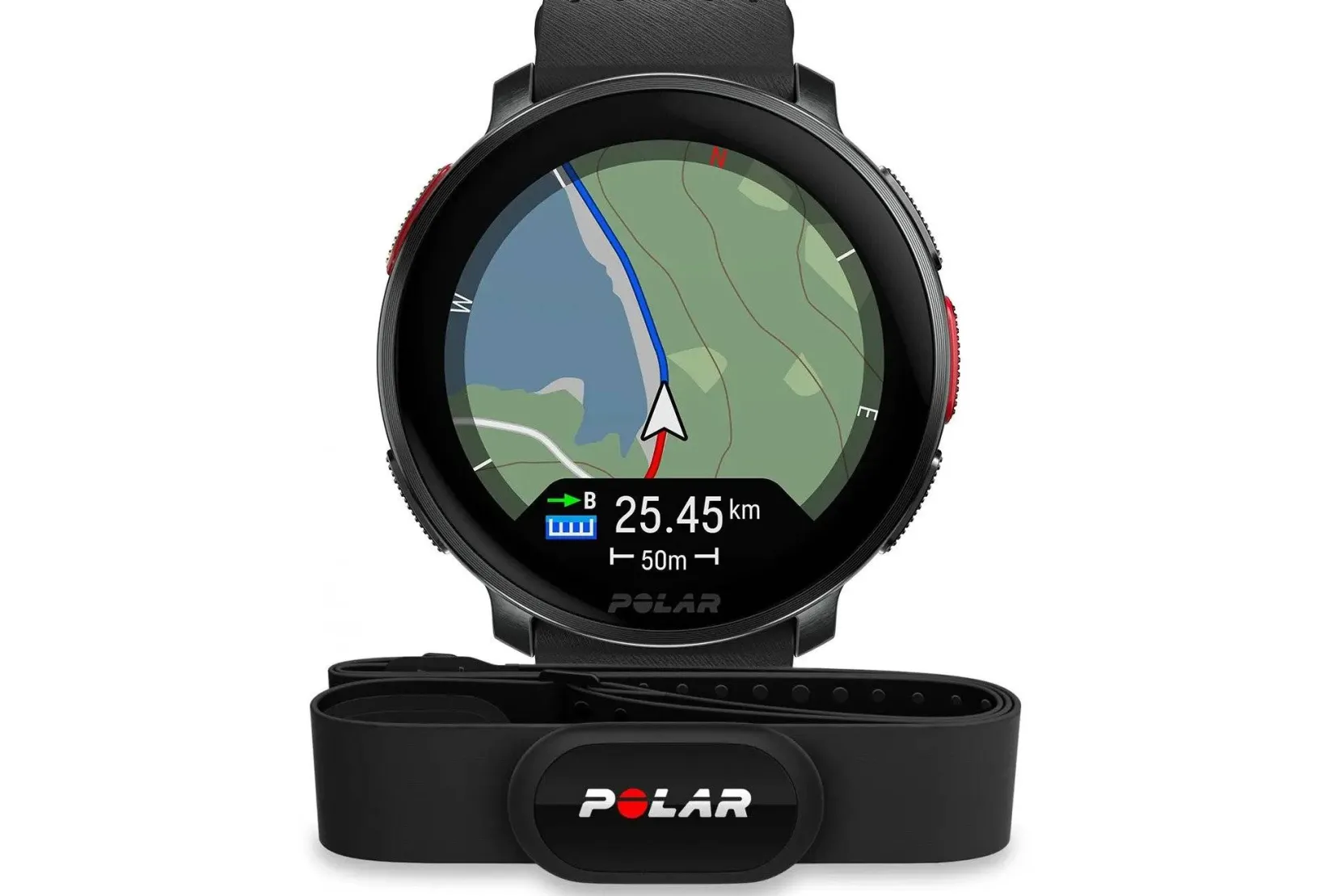Polar Cardio-Gps^Vantage V3 et Capteur de fréquence cardiaque H10