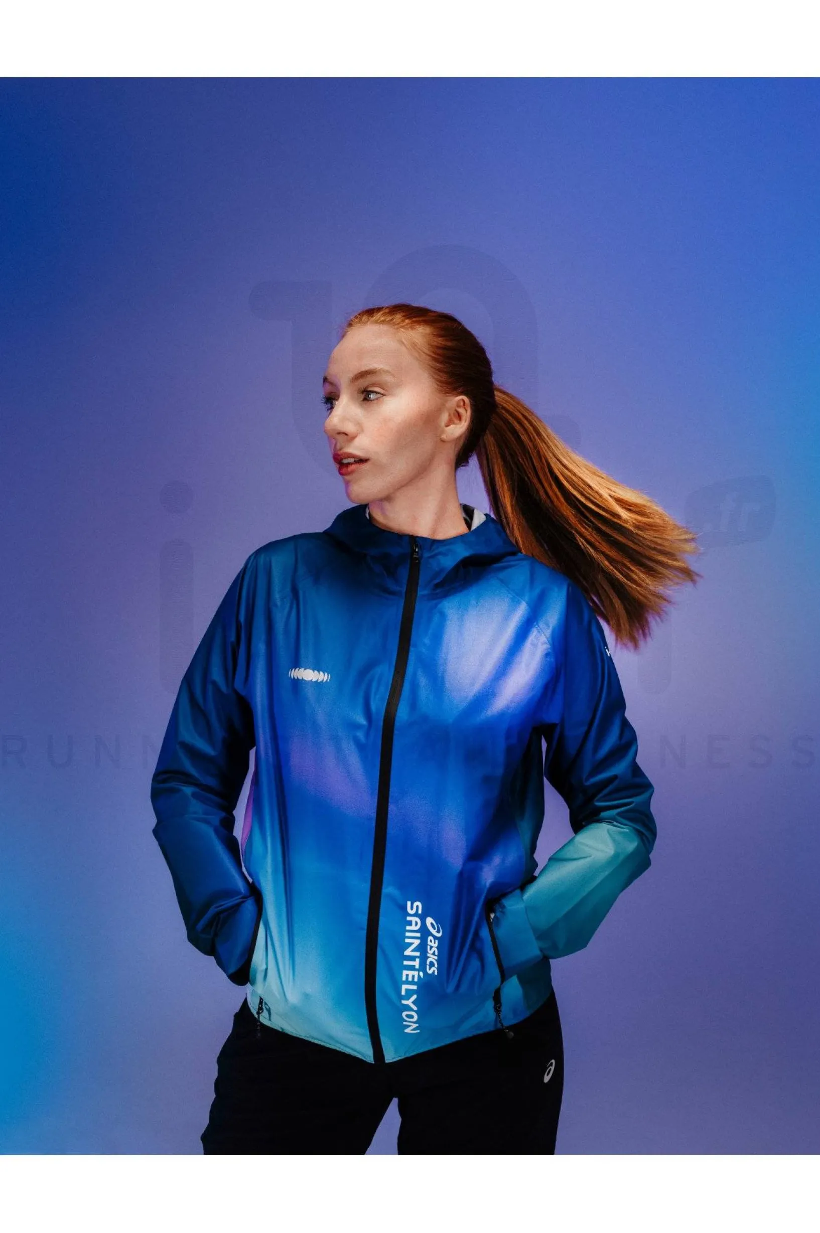 Homme i-run.fr Vestes & Coupe Vent^Veste imperméable 20K SaintéLyon