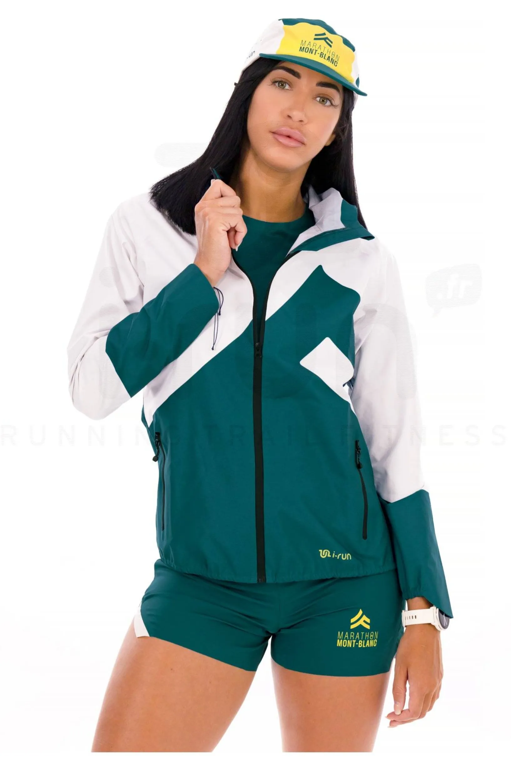 Femme i-run.fr Vestes & Coupe Vent^Veste Marathon Mont-Blanc femme