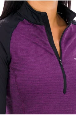 Femme Raidlight Manches Longues^Wintertrail 1/2 Zip femme