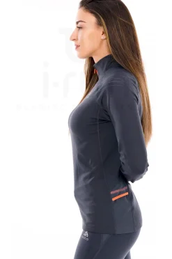 Femme Odlo Manches Longues^X-Alp Ceramiwarm 1/2 Zip femme