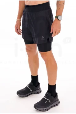 Homme Odlo Shorts / Cuissards^X-Alp Trail 2 en 1 2.0 - 6 INCH