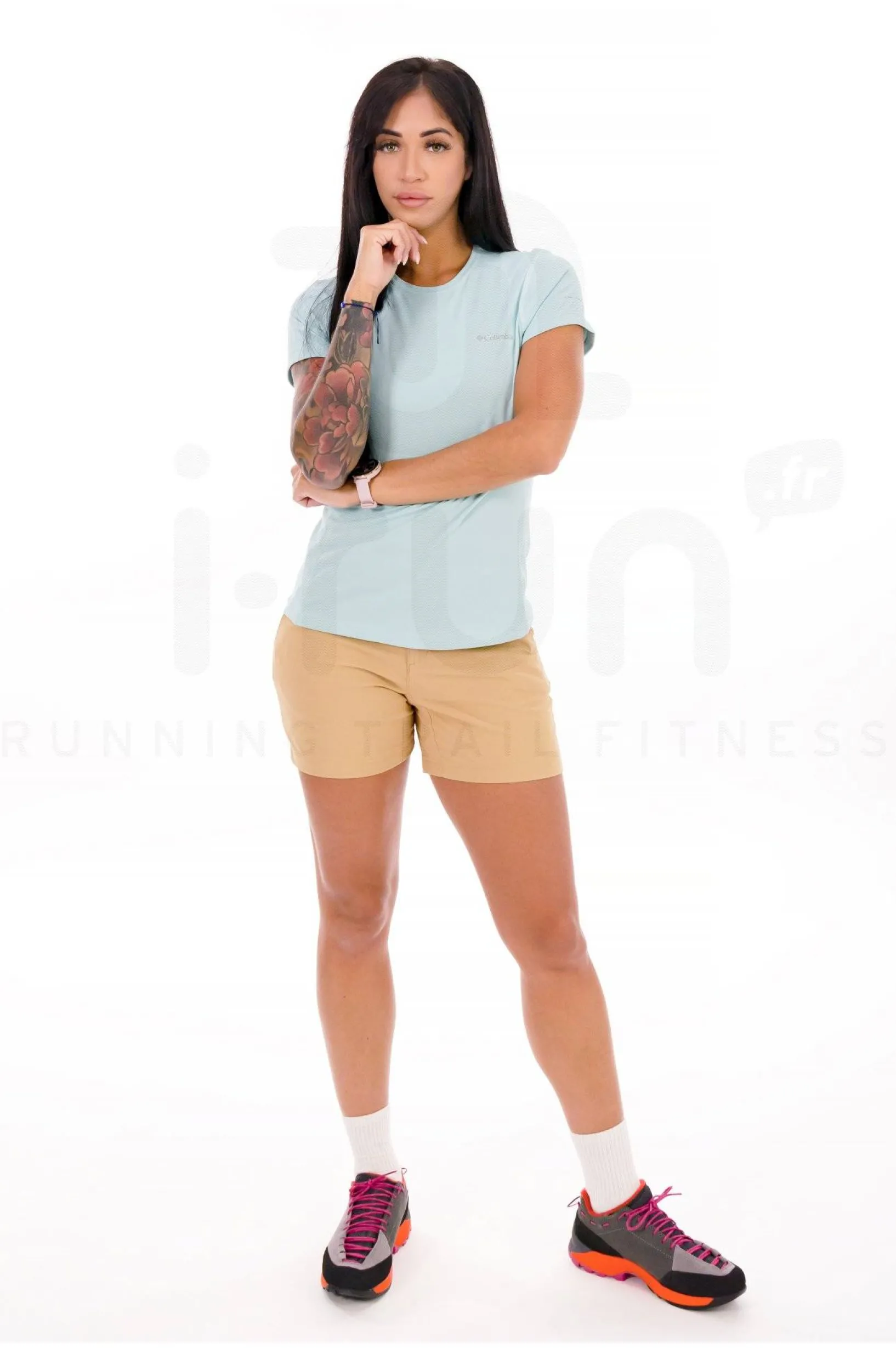 Femme Columbia Manches Courtes^Zero Rules Light femme