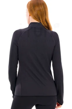 Femme Odlo Manches Longues^Zeroweight Warm 2.0 1/2 Zip femme